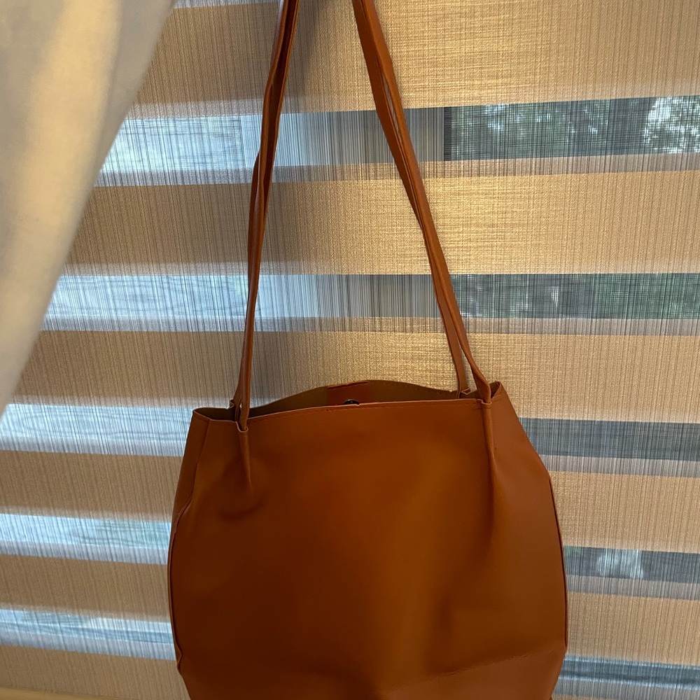 Rust shoulder purse - Picture 3 of 6